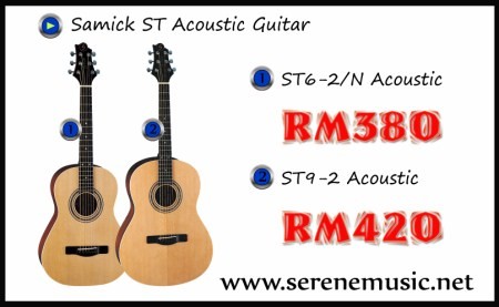 Samick ST Acoustic Guitar-ST6-1-ST9-1